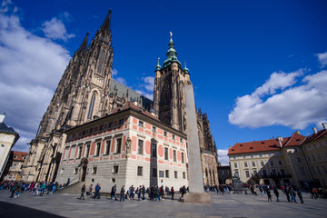 Naklejka na ściany i meble Saint Vitus Chatedral in Prague, Czech