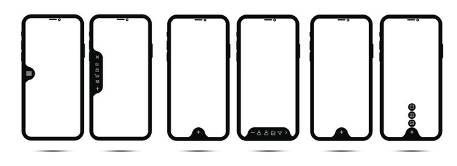 iPhone ui menu set, ui menu 