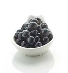 black tapioca pearls for bubble tea