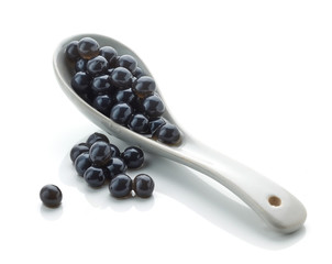 black tapioca pearls for bubble tea