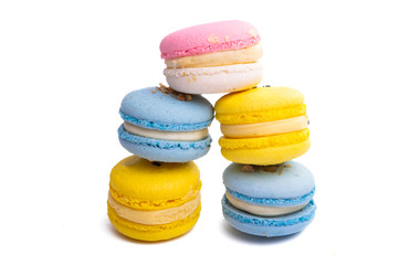 macaroons isolated