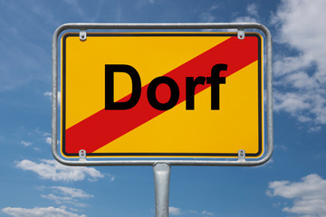 Fototapeta premium Dorf