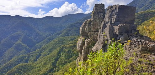 Stones in the mountains
