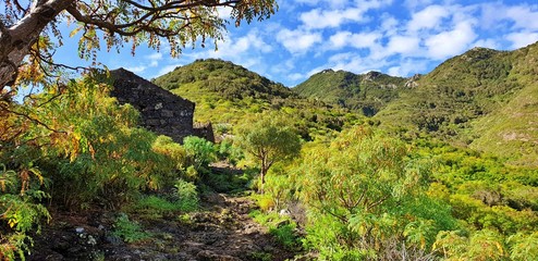 Ruin in the mountains