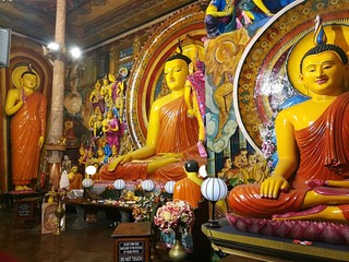 Buddha & God statue