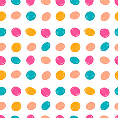 sweet pattern illustration on white background