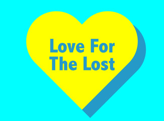 Love For The Lost; yellow hearts in windows are being used to remember loved ones lost during the 2020 Coronavirus pandemic (UK)