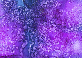 Watercolor texture. Graphic image. Handwork.
