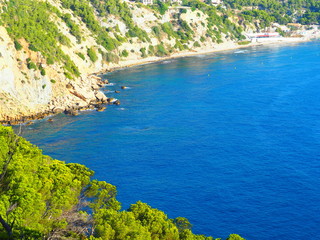 Vistas en el Cabo la Nao Jávea Alicante