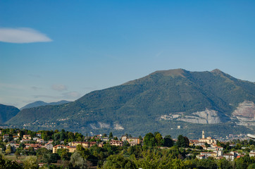 view from the mountain