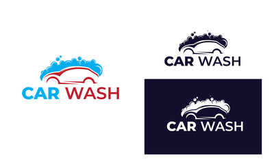 car logo can also for mechanic, car wash , service , car repair with style modern and given full color and black and white very suitable for business , vector eps 10