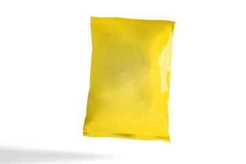 Chips packaging isolated on a background - 3d rendering