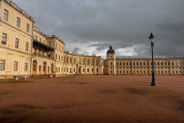 Fototapeta premium Great Gatchina Palace not far from Saint Peterburg in Russia