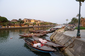 canal in Hoi An Vietnam