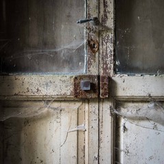 old rusty door