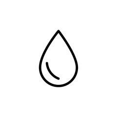 water drop icon vector design template
