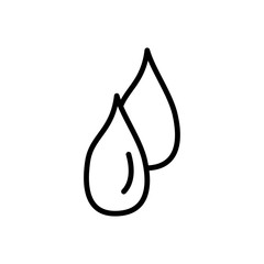 water drop icon vector design template