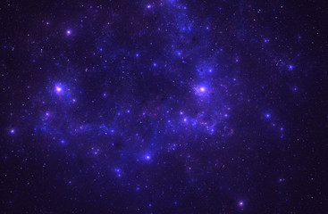 Fototapeta na wymiar Deep space nebula