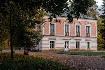 Oranienbaum is Russian royal residence not far from Saint Petersburg, Russia