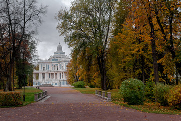 Oranienbaum is Russian royal residence not far from Saint Petersburg, Russia