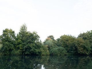 Green , canal , water, river , Kleve , 