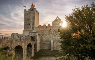 Rudelsburg in Sachsen-Anhalt