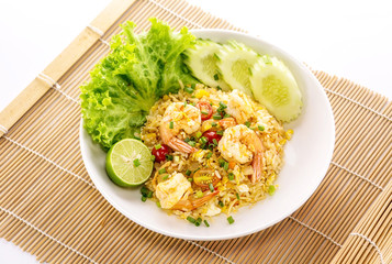 Fried rice with prawn