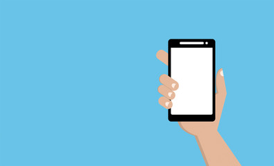 mano, telefono, smartphone 