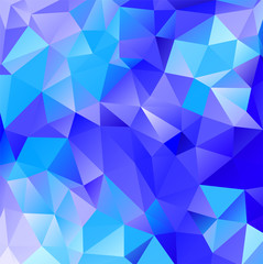 Fototapeta premium Abstract geometric background of triangular polygons. Vector illustration. Retro mosaic triangle bright trendy pattern for web, business template, brochure, card, poster, banner design.