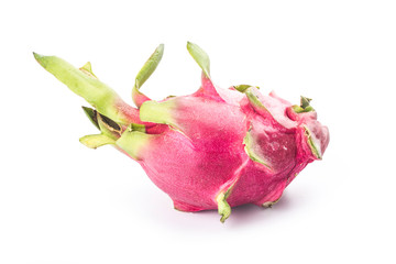 Dragon fruit isolated on white background