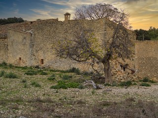 Majorcan stone house