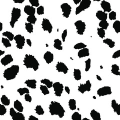 dalmatian seamless skin texture, vector background