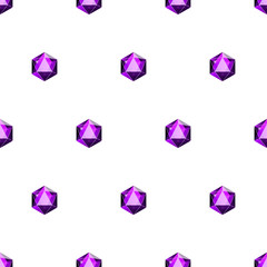 Seamleass purple jewerly gemstones pattern