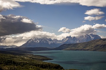 Naklejka na ściany i meble Sur de Chile - La Patagonia