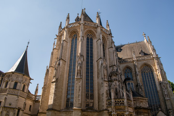 Obraz premium The Church of Our Blessed Lady of the Sablon, Brussels, Belgium 