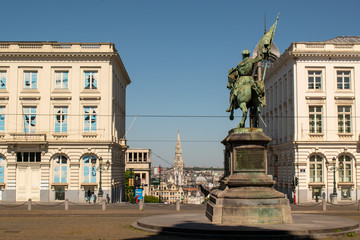 Obraz premium Royal square/Place Royale/Koningsplein in Brussels, Belgium