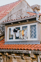 roof of the house