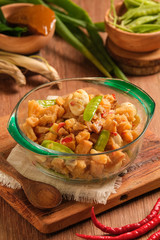 Special dishes from Indonesia during Eid called sambal goreng kentang