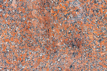 Brown granite surface can be used as texture or background. Tile decoration of building 
