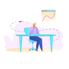 Vector flat manager financial planning and budgets