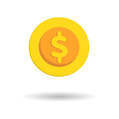 Obraz premium Money symbol isolated on white background. Vector illustration.