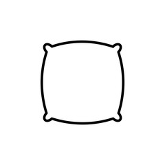 Pillow Icon Design Vector Template