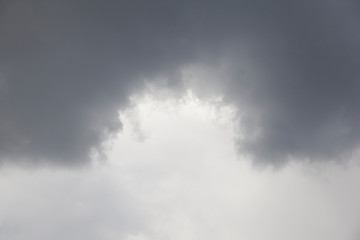 Beautiful storm clouds. Rain clouds	