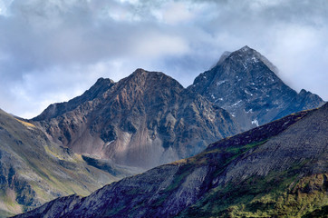 Obraz na płótnie Canvas Scenic view at Grossglockner mountain pass, Austria