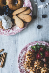 homemade  cookies on a plate