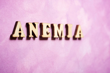 Anemia text view