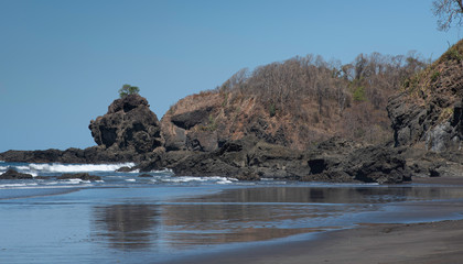 rock formation by the ocean