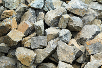 pile of heavy rocks