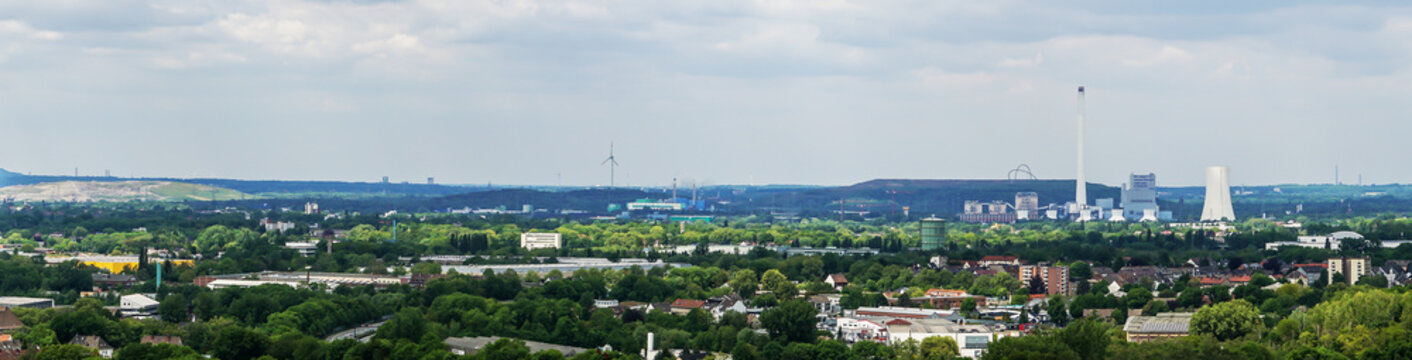 Panorama des Ruhrgebiets