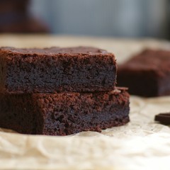 piece of chocolate cake